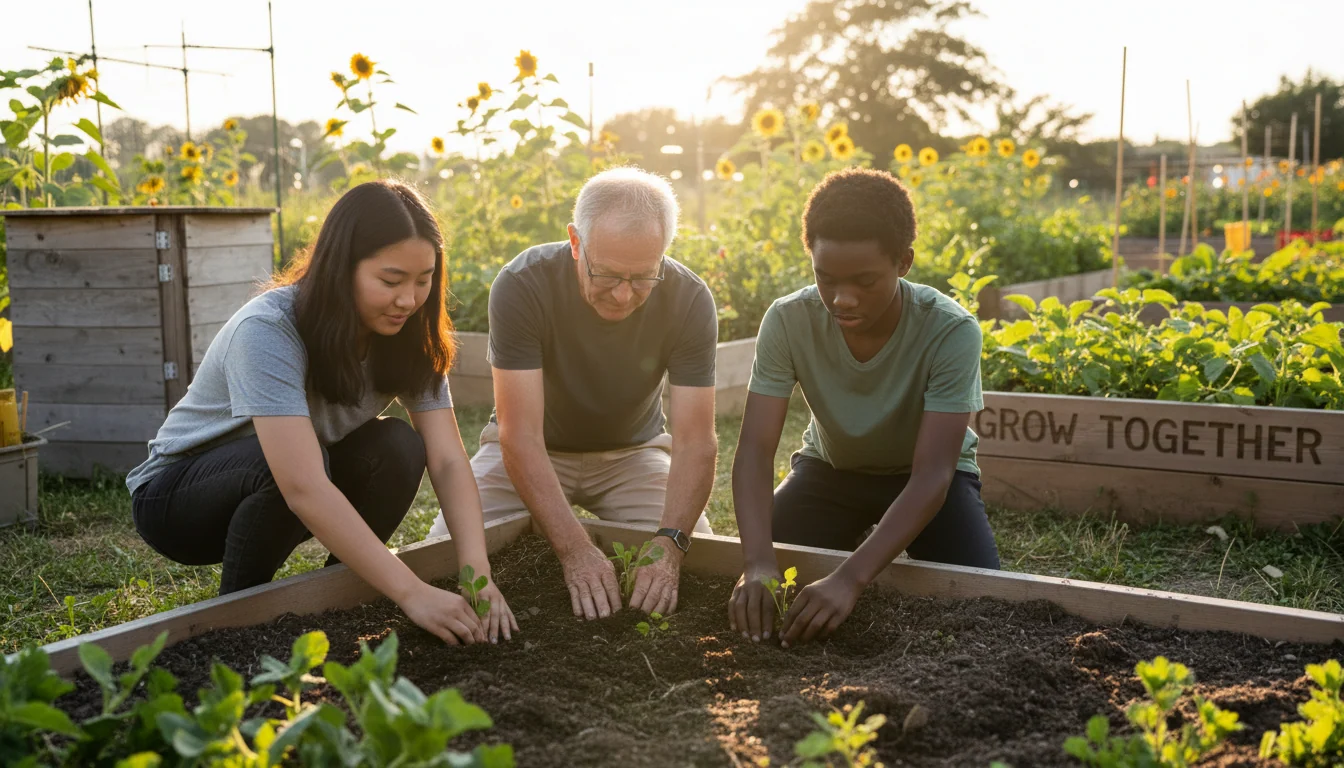 community planting