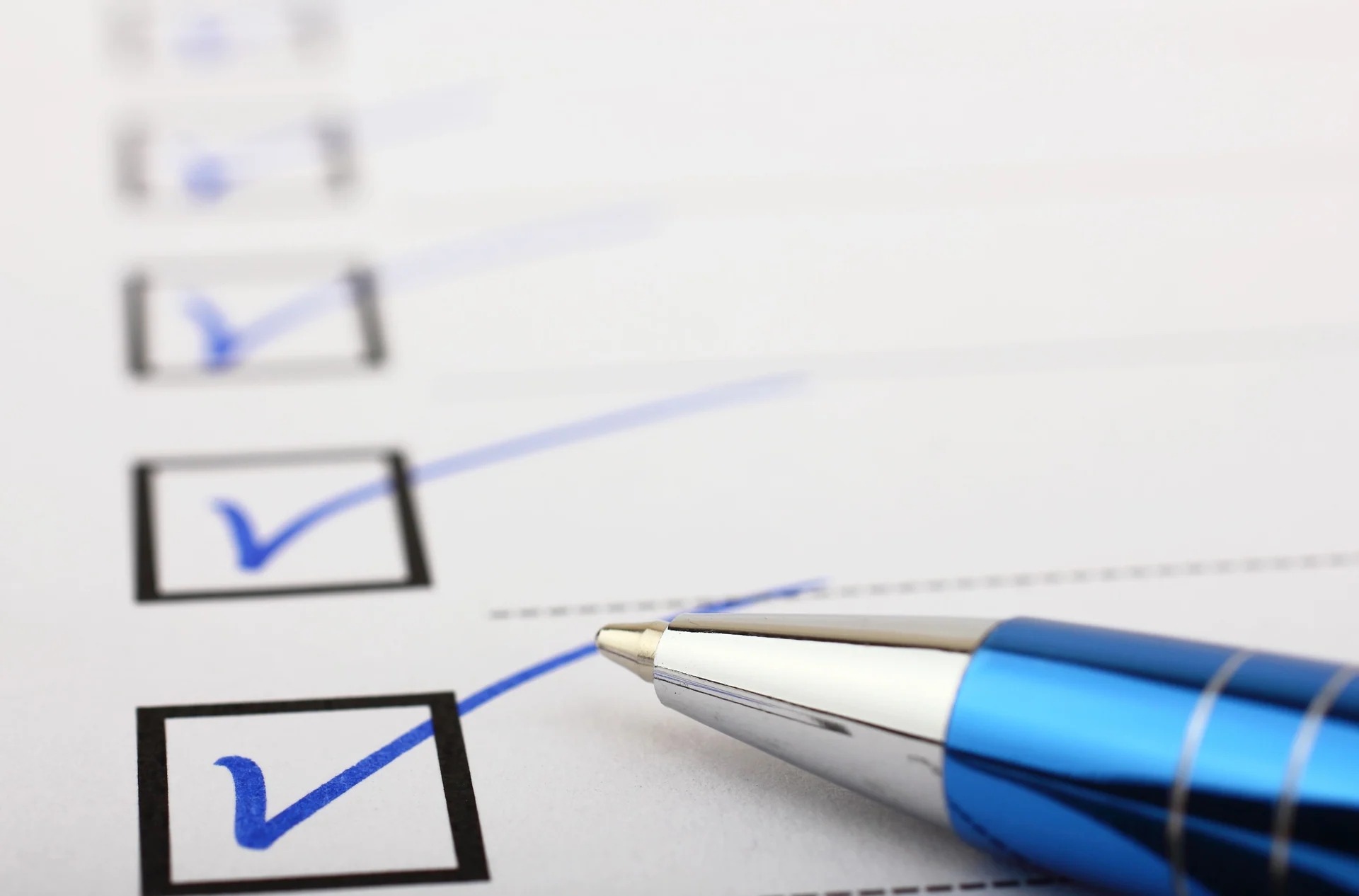application form completion