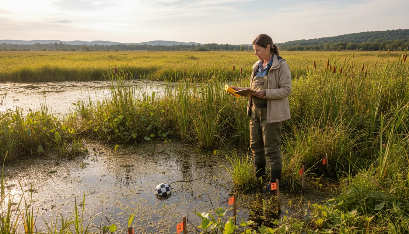 bio-swale measurement