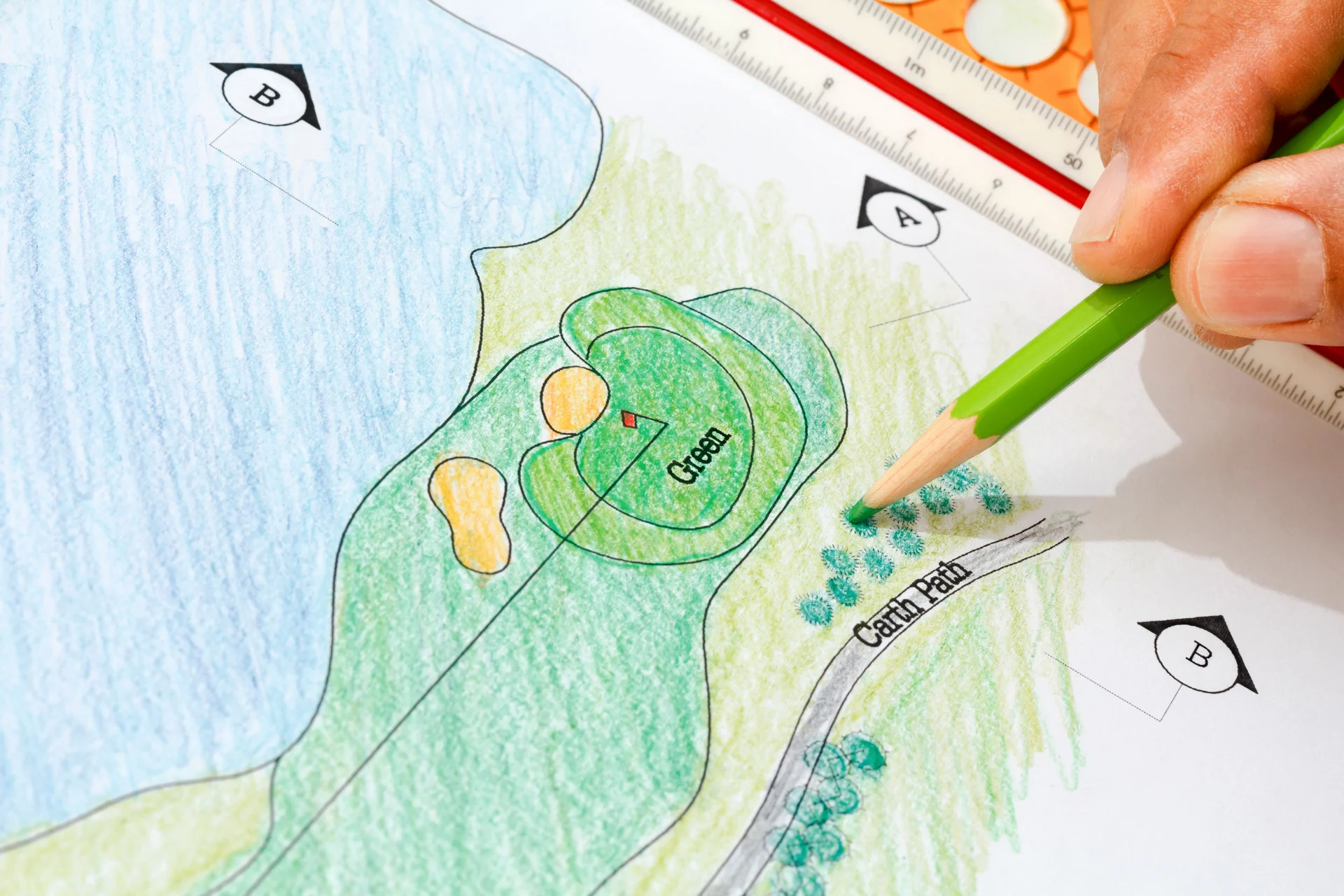 landscape design diagram