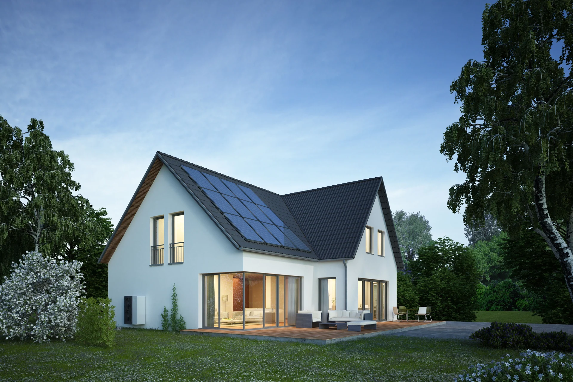 home solar panels