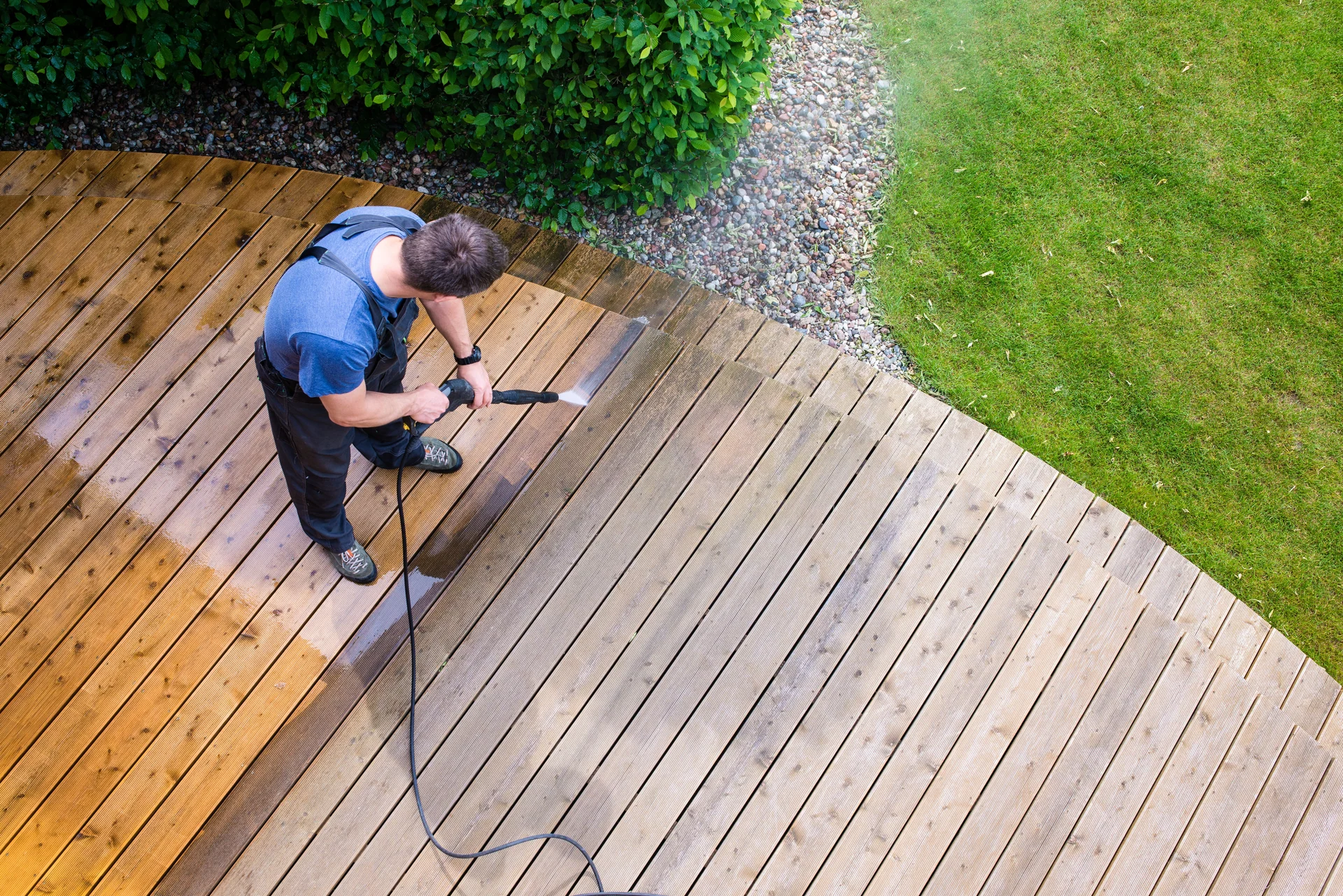 maintaining garden
