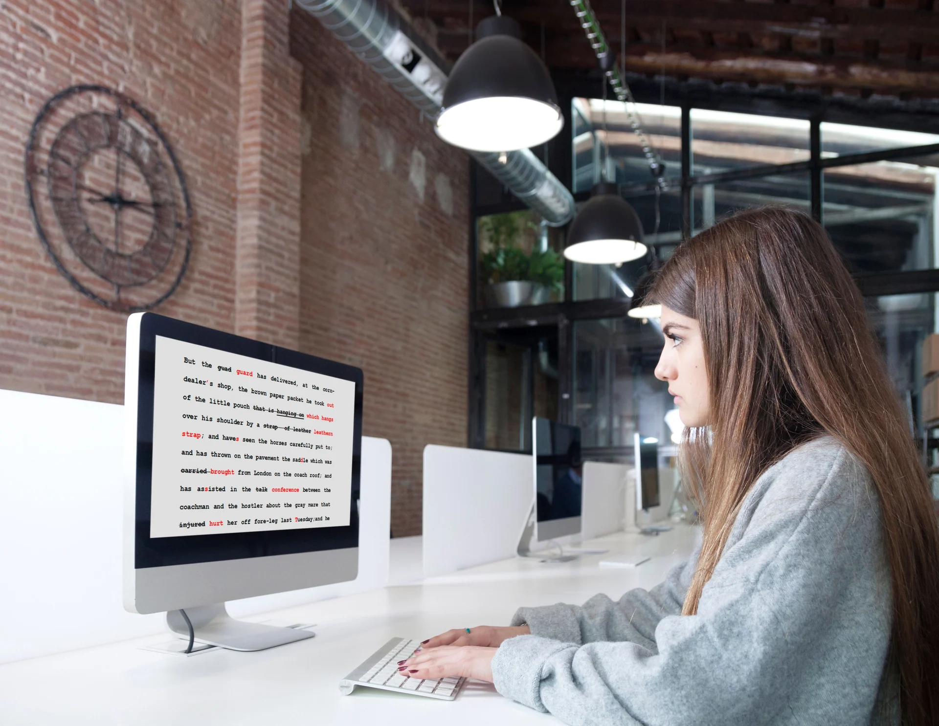 editing document